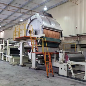 Machine de fabrication de <span class=keywords><strong>papier</strong></span> de soie culturelle à haut rendement avec moteur PLC et pompe capacité 4-6T/<span class=keywords><strong>d</strong></span> - Product Image 2