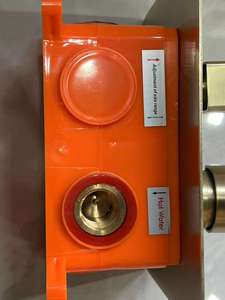 Water Immersion Waterproof Hidden <strong>Wall</strong>-Mounted <strong>Brass</strong> <strong>Shower</strong> Faucet Set Square Accessories Rain Spray Pattern Brushed For Hotels - Product Image 5