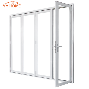 De vidrio interior puertas/plegable puertas de ducha de vidrio utilizado puertas exteriores para <span class=keywords><strong>venta</strong></span> - Product Image 4