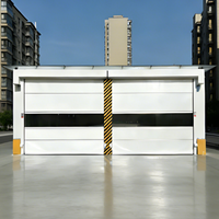 Puerta Rápida Horizontal de PVC para Taller Industrial, Puerta de Tela de Elevación Automática de Alta Velocidad, Fabricante