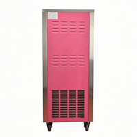 Máquina Comercial Vertical de Helado Suave de 20-28L/H, de Acero Inoxidable con Control Digital Automático para Yogur Congelado, Frutas, Leche o Agua