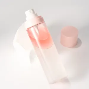 Customization Matte Setting Spray Makeup Private Label Face Cosmetic Double Layer Fixer Spray Makeup Setting Spray Private Label