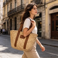 Sacs en paille pour femmes, vente en gros d'usine, personnalisation de marque de luxe, usine de fabrication de la même génération, personnalisation par un designer, sur mesure