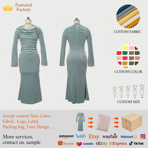 ผู้ผลิตเสื้อผ้าสตรี ZYHT 31125 <span class=keywords><strong>ชุด</strong></span>เดรสสั่งตัด <span class=keywords><strong>ชุด</strong></span>เดรสออกงาน <span class=keywords><strong>ชุด</strong></span>เดรสกำมะหยี่ทรงเข้ารูป ระบายอากาศได้ดี <span class=keywords><strong>ชุด</strong></span>ราตรียาวสำหรับผู้หญิง - Product Image 6