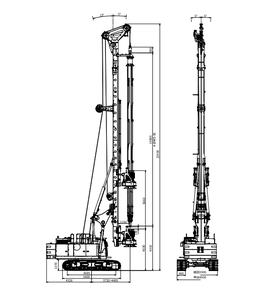 1900W dọc nặng chính xác đường hầm nhàm chán Máy Khoan Quay gồ ghề các thành phần động cơ cốt lõi an toàn với môi trường - Product Image 3