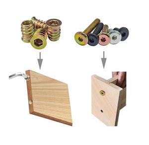 Sản Xuất Tại Trung Quốc Tủ Quần Áo Sofa Giường Tủ Bàn Và Ghế Đồ Nội Thất Gỗ Chủ Đề Chèn Các Loại Hạt - Product Image 4