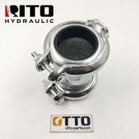 RITO Tubo di Accoppiamento per Escavatore 4071215, Tubo Idraulico per Hitachi EX100 EX120 EX200 EX330 EX400-3