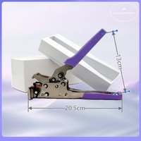 Outil d'alimentation de précision pour clips de raccordement en cuivre SMT, type agrafeuse, pour l'assemblage continu de bobines de ruban, en acier inoxydable