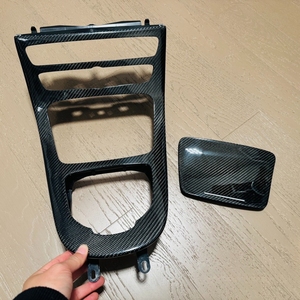 สำหรับรถยนต์ E Class W213 S213 A238 C238 ปี 2019-2021 ชุดแต่งภายใน 2 ชิ้น แผงคอนโซลกลาง ABS สำหรับเปลี่ยน - Product Image 2