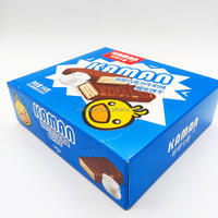 Snacks y Bebidas Exóticas al por Mayor a Buen Precio, Galletas de Oblea Cubiertas de Chocolate con Sabor a Cacahuete, 64g