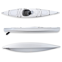 Canoë/Kayak de tourisme en plastique thermoformé ABS Ridgeside 14'2\" GT, kayak de mer à assise, kayak de tourisme en PC
