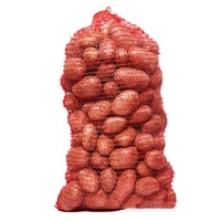 Op maat gemaakte 50x80cm PE Raschel mesh tas met trekkoord/rolsluiting, SGS/ISO9001/ISO2008 gecertificeerd, Omai merk, aangepaste kleur voor