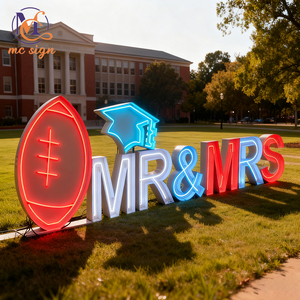 Letras y Números LED RGB Gigantes Personalizados de 3 y 4 Pies para Decoración de Fiestas Grandes, Bodas, Eventos y Celebraciones - Product Image 4