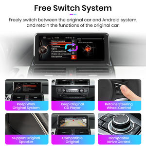 Junsun AI — autoradio multimédia Android, CarPlay, DSP, 4G, GPS, 2 din, sans fil, pour voiture BMW X5, E70, X6, E71 (2007-2013) - Product Image 3