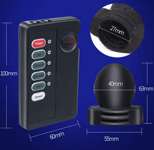 Mainan seks elektro untuk pria steker listrik Cincin kemaluan listrik mainan Anal steker cincin <span class=keywords><strong>Penis</strong></span> perangkat elektroterapi Stimulator <span class=keywords><strong>Penis</strong></span> - Product Image 6