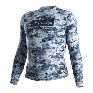 Camiseta de Compresión de Manga Larga con Protección UV FishShield para Pesca y Surf - Product Image 1