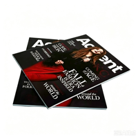 Impression personnalisée de magazines et de livres d'histoires, publication éducative, édition limitée, reliure parfaite, papier cartonné, couverture souple