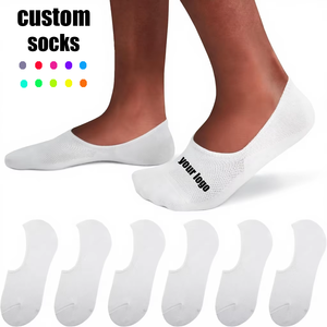 Calcetines Cortos Deportivos y de Negocios para Hombre, Antideslizantes, Transpirables, Sin Costuras - Product Image 1