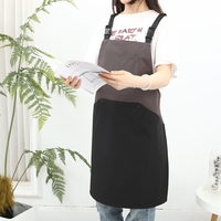 Tablier de cuisine personnalisable et imperméable pour chef, serveur, coiffeur et usage domestique