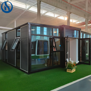 Casa Prefabricada <span class=keywords><strong>de</strong></span> Contenedores Expandibles, Casa <span class=keywords><strong>de</strong></span> Contenedores Expandible para Hotel, Oficina Modular Prefabricada - Product Image 1