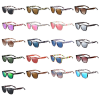 2025 nouvelle mode lunettes de soleil carrées personnalisées hommes et femmes Sport lunettes de soleil polarisées avec or blanc violet rose cadres