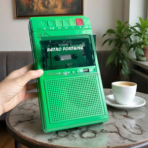 Enregistreur Cassette de Qualité Supérieure RETRO FORTUNE Marque Renommée <span class=keywords><strong>Lecteur</strong></span> HXD-P5 <span class=keywords><strong>Lecteur</strong></span> Cassette de Qualité Supérieure <span class=keywords><strong>Lecteur</strong></span> de Musique USB BT - Product Image 5