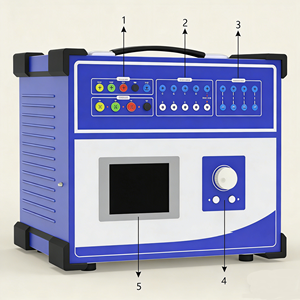 Tragbarer & Intelligenter Dreiphasen-Relaisschutz-Tester |   Sekundäres Injektionskit für CT/Relais-Kalibrierung - Product Image 1