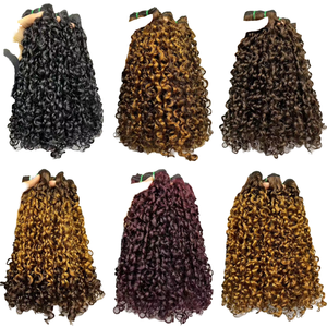 12a Vente en gros, très demandé : Lot de cheveux Pixie 100g par paquet, Double Drawn, Extension de cheveux bouclés Pissy, 100% Cheveux humains - Product Image 1
