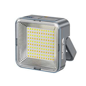 Lampe solaire de camping Shark Outdoor LED à charge magnétique, 25000 heures d'autonomie, utilisation sur bureau - Product Image 1