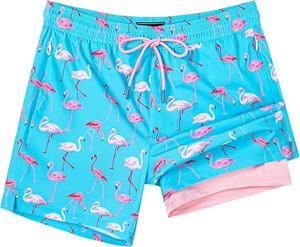 Của nam giới thường nhanh chóng khô bơi quần short tắm phù hợp với với nén lót Polyester Spandex in bơi thân - Product Image 6