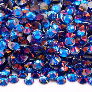 2024 nouveau Design septembre nouveau 23e vente en gros strass Non Hotfix dos plat verre de cristal pour vêtements - Product Image 1