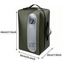 Nouveau sac de compression sous vide à fermeture éclair, grande capacité 25L-37L, étanche, design hermétique en TPU, portable pour valises
