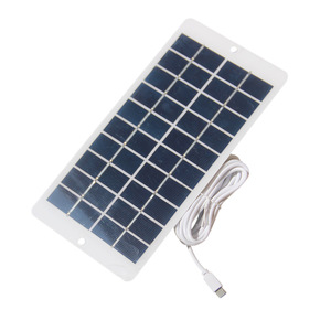 Masuyoshi Mitsu 4.5W Solar Panel Type-C <b>Charger</b> For Phone Doorbell <b>Camera</b> - Product Image 1