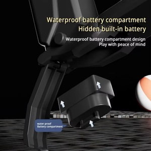 Pistolet à eau électrique automatique SJY-Y2, grande capacité, double buse, tir continu, portable, batterie 500 mAh, jouet pour enfants et adultes - Product Image 5