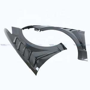 Aile avant ventilée en fibre de carbone style Xmotion pour Hyundai Sonata N Line JW DN8 2021-2023 - Product Image 2
