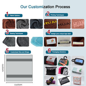 Serviette de séchage pour voiture en microfibre écologique, double face, <span class=keywords><strong>non</strong></span> abrasive, pour le detailing automobile, fournie par l'usine - Product Image 6