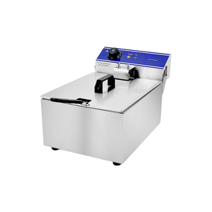 New 10L Commercial Stainless Steel Electric <b>Fryer</b> <b>Machine</b> for Restaurants & Hotels PLC Core KFC Style Oil Deep <b>Fryer</b> - Product Image 1