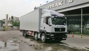 Camions de fret Sino Cargo d'<span class=keywords><strong>occasion</strong></span> 340 CV <span class=keywords><strong>19</strong></span> <span class=keywords><strong>tonnes</strong></span> 8*4 LHD Diesel <span class=keywords><strong>Camion</strong></span> de fret à plateau <span class=keywords><strong>Camion</strong></span> de fret à vendre - Product Image 2