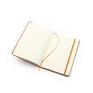 Customizable A5 Softcover PU Designed Notebook Leather Cover Journal With Embossed Logo - Product Image 5