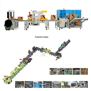 Érecteur de cartons automatique, Scelleuse de fond de carton, Ligne d'emballage - Product Image 5