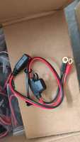 Cable de Carga de Alta Calidad GC002 X-Connect M6 con Terminal de Ojal, Compatible con Cargadores de Batería Inteligentes, Accesorio de Cableado