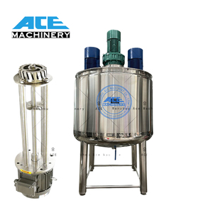 Línea de Producción de Jabón Líquido de 1000L, Mezclador Homogeneizador al Vacío, Máquina Mezcladora de Gel Ácido - Product Image 2