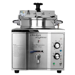 Multipurpose 16L Stainless Steel Pressure Fryer <strong>French</strong> <strong>Fries</strong> <strong>Vending</strong> <strong>Machine</strong> for Restaurant - Product Image 1