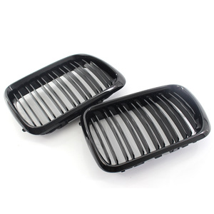 Rejilla de entrada de aire delantera para BMW E36, plástico ABS negro brillante, para actualización retro 1997-1999 - Product Image 2