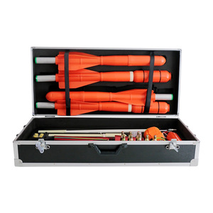 Lanzador de Línea de Rescate Acuático para Bomberos, 25 mm, Dispositivo de Lanzamiento de Larga Distancia de Aleación de Aluminio Portátil para Escape de Emergencia - Product Image 1
