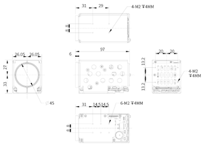 1/1.8 "8MP mạng Máy ảnh mô-đun 6.5-130mm 20x <span class=keywords><strong>Zoom</strong></span> quang EIS kỹ thuật số Defog USB ndaa - Product Image 4