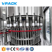 Machine automatique de rinçage, de remplissage et de bouchage de bouteilles d'eau, machine de remplissage d'eau en bouteille PET