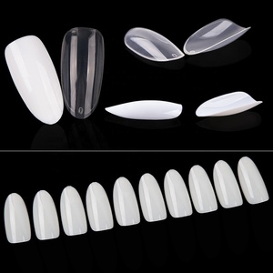 Venta al por mayor puntas de <span class=keywords><strong>uñas</strong></span> de almendra puntas de Arte de cobertura completa puntas de extensión de placa de <span class=keywords><strong>uñas</strong></span> completas ovaladas - Product Image 5