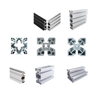 Customized Welding Processing Heavy-duty Aluminum Alloy 6063 Series T-Slot Frame Assembly Line <b>Worktables</b> YYS Aluminum Profile - Product Image 3