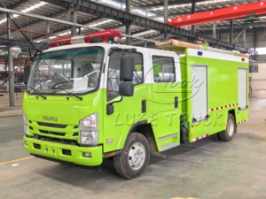 Producto Popular: Vehículo de Bomberos de 4 Toneladas con Chasis Isuzu, Despliegue Inmediato, Camiones de Bomberos de 4000L para Emergencias Comunitarias - Product Image 3